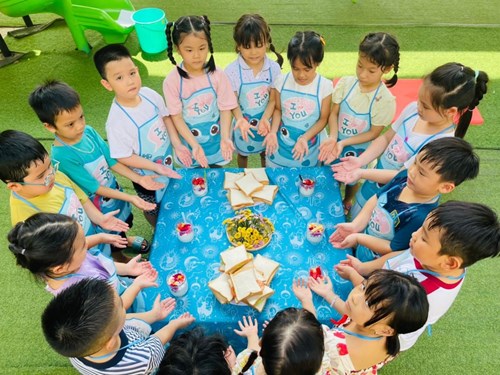 Trường MN An Khánh tổ chức Chuyên đề: “BÉ TẬP LÀM NỘI TRỢ”