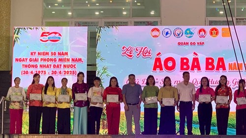 Lễ hội áo bà ba năm 2025 với chủ đề  Sắc màu quê hương Gò Vấp 