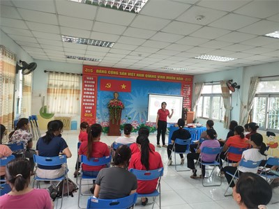 Ngày 20 tháng 8 năm 2024 trường Mầm Non Bà Điểm đã tổ chức tập huấn   Sơ cấp cứu  cho giáo viên, giúp giáo viên nắm vững hơn về kiến thức và kỹ năng trong công tác chăm sóc và giáo dục trẻ