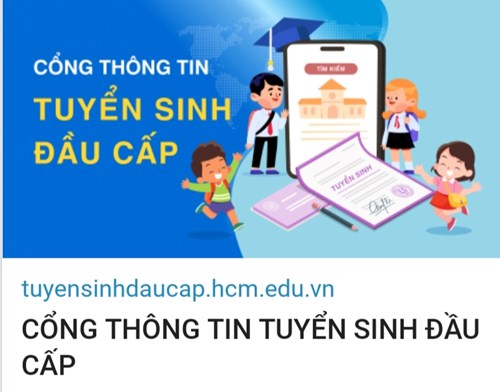 Xin thông báo đến quý phụ huynh, sáng hôm nay 28/6/2024 hệ thống tuyển sinh đã mở, phụ huynh vui lòng thực hiện theo hướng dẫn như bên dưới chi tiết
