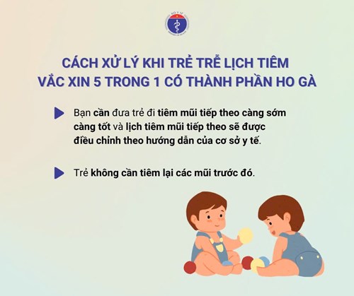 Phụ huynh đưa trẻ tiêm đầy đủ vắc xin phòng bệnh Ho gà