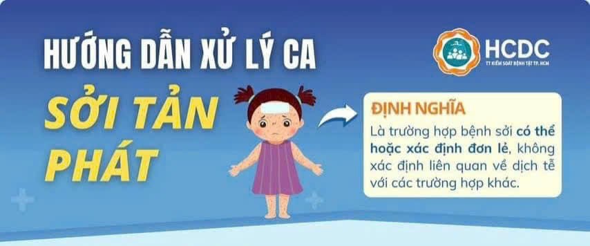 Hướng dẫn giám sát và phòng, chống bệnh Sởi