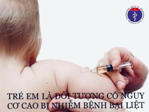 Bảo vệ trẻ em khỏi nguy cơ nhiễm bệnh Bại liệt