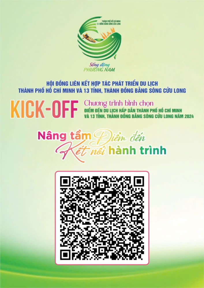Trường Mầm non Bé Ngoan thông tin về hoạt động bình chọn điểm đến du lịch hấp dẫn Thành phố Hồ Chí Minh và 13 tỉnh, thành Đồng bằng sông Cửu Long năm 2024