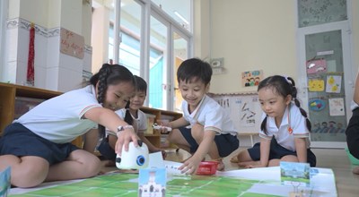 Ứng dụng Robotic- Stem trong tổ chức thực hiện và phát triển Chương trình giáo dục mầm non