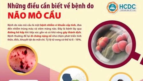 Những điều cần biết về bệnh do não mô cầu