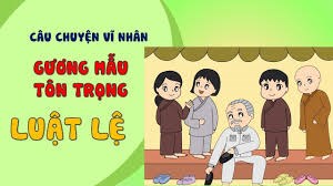 Gương mẫu tôn trọng luật lệ