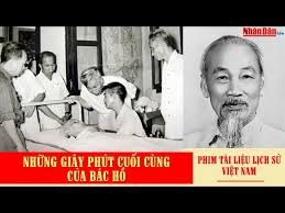 Những giây phút cuối cùng của Bác Hồ