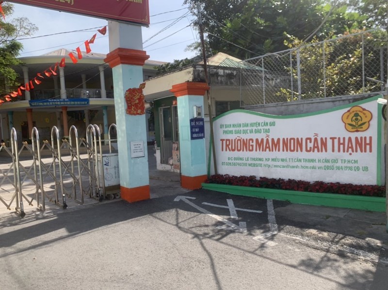 Giới thiệu đôi nét về Trường Mầm non Cần Thạnh