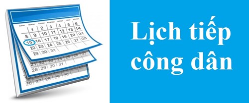 Lịch tiếp công dân