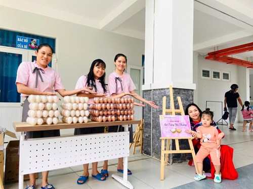 Công trình  giỏ trứng yêu thương 