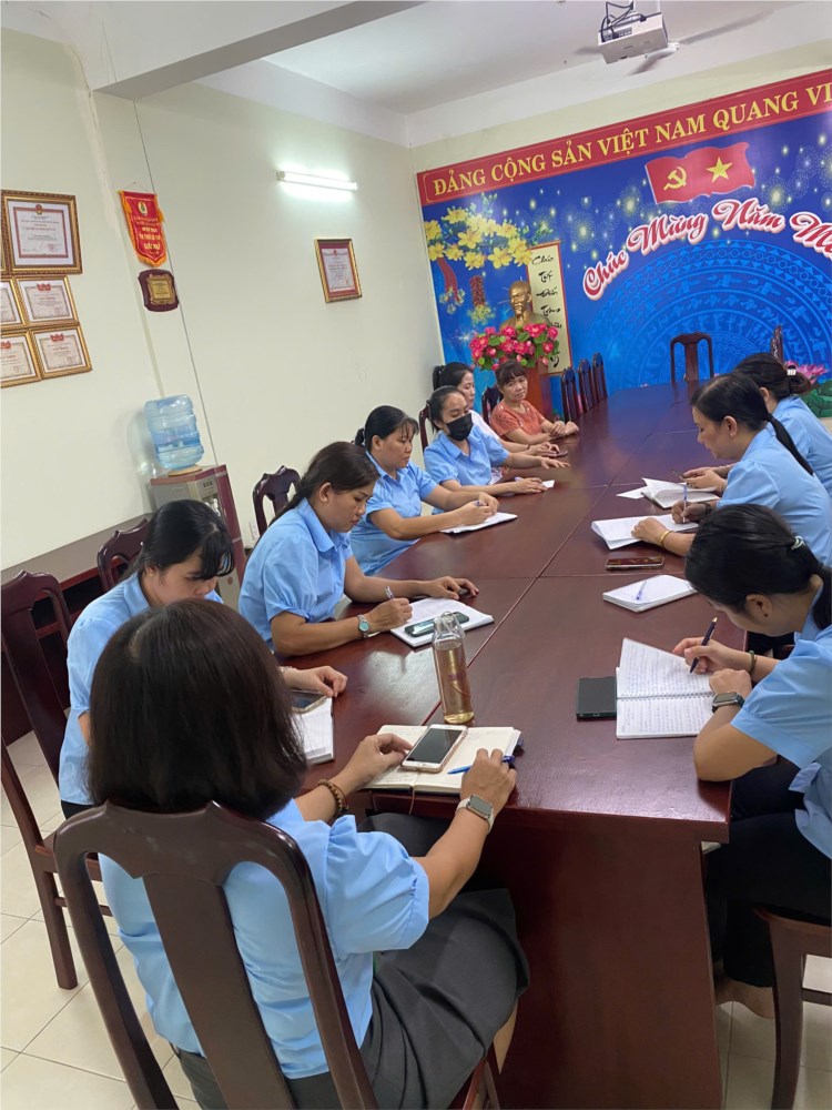 Họp Tổ tháng 10
