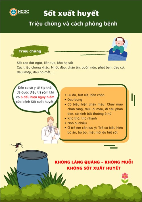 Sốt xuất huyết: Triệu chứng và cách phòng bệnh