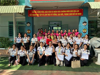 Đón các bạn giáo sinh thực tập ở bậc học Mầm non