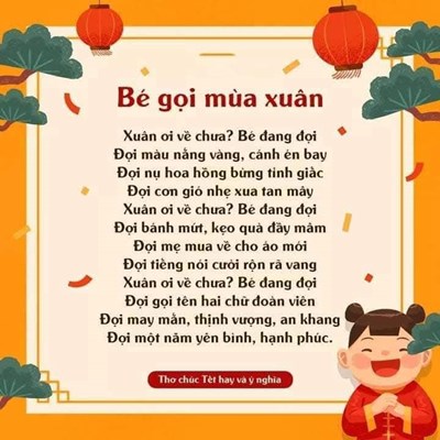 Trường Mầm non Hoa Mai Quận 3
Thơ Bé gọi mùa xuân
