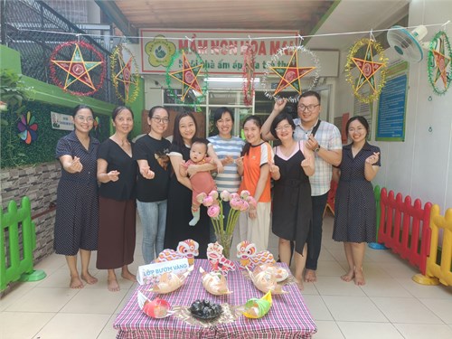MN Hoa Mai Quận 3
Ngày hội làm bánh trung thu
Nhóm 6-12 tháng