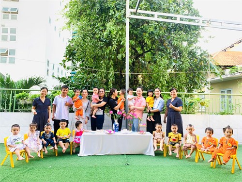 Mầm non Hoa Mai Quận 3
Nhóm 19-24 tháng
Ngày hội bé làm bánh trung thu