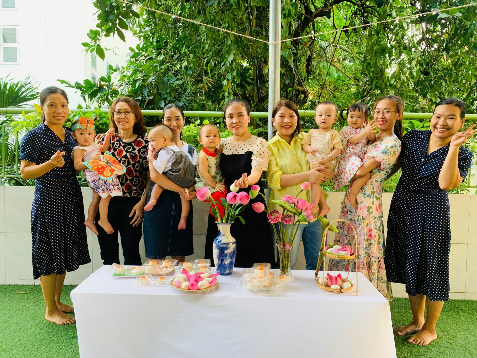 Mầm non Hoa Mai Quận 3
Nhóm 13-18 tháng
Ngày hội bé làm bánh trung thu