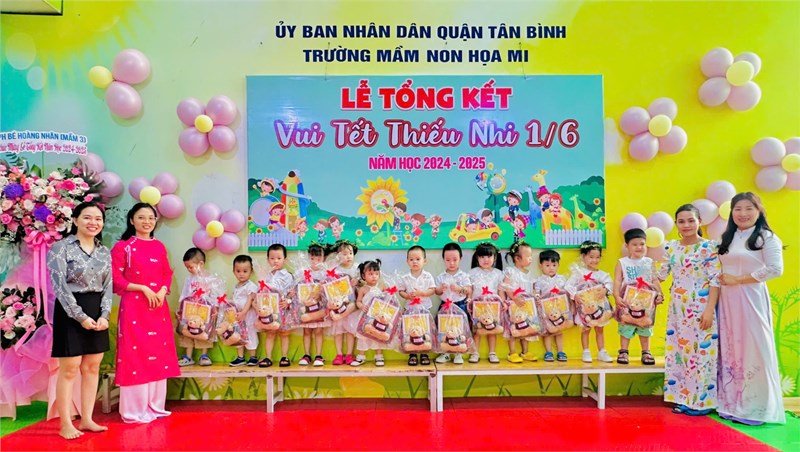 Lễ Tổng Kết Năm Học và Vui Tết Thiếu Nhi 1/6 của các bé Lớp 25–36Tháng(1)