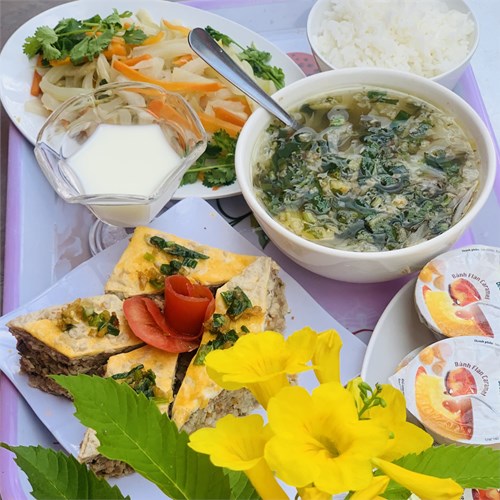THỰC ĐƠN CỦA BÉ ( Ngày 23/7/2024)
