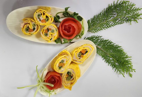Món ăn mới trưa của trẻ ngày 28.1.2024
      +Trứng chiên bách hoa
      +Trứng ngoáy