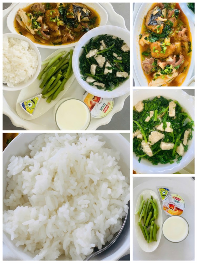 Thực đơn của trẻ ngày 10/10/2024