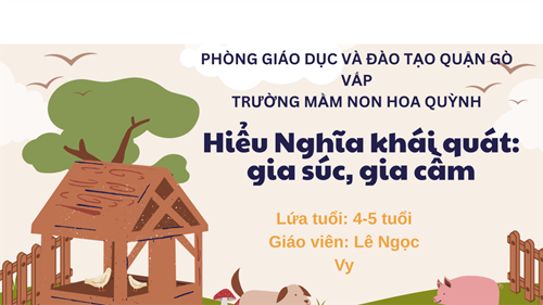 Giáo án điện tử tháng 5 Chồi 3