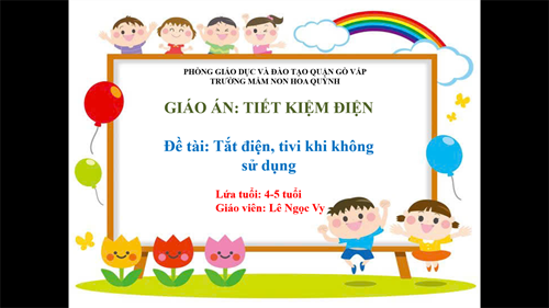 Giáo án điện tử tháng 3 năm 2025 lớp Chồi 3