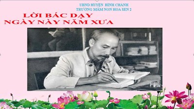 Lời bác dạy ngày này năm xưa