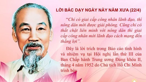 Lời dạy của bác năm xưa