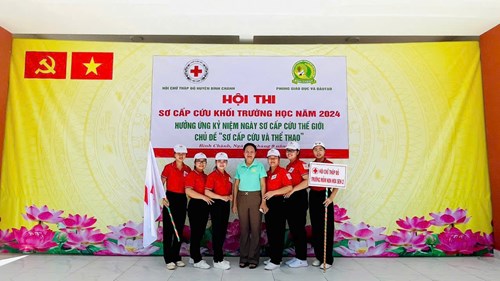 Hội thi sơ cấp cứu năm học 2024-2025