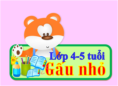 KHGD tháng 6/2025 - Lớp Gấu nhỏ