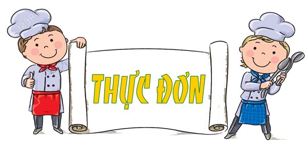 Thực đơn tuần 4 tháng 5