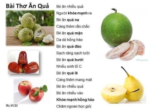 Bài thơ: Ăn quả