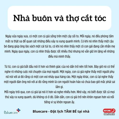 Chuyện vui: Nhà buôn và thợ cắt tóc