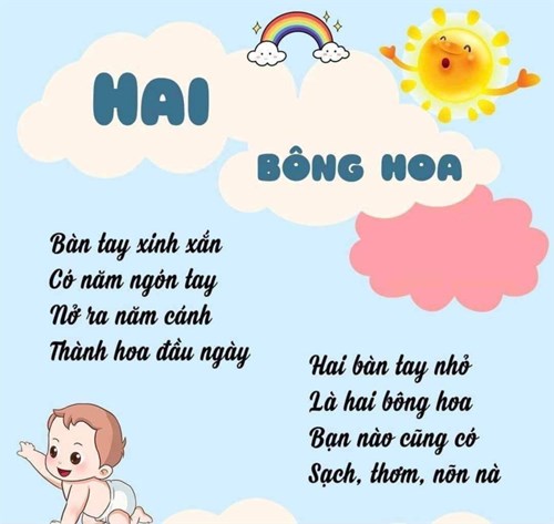 Bài thơ: Hai bông hoa