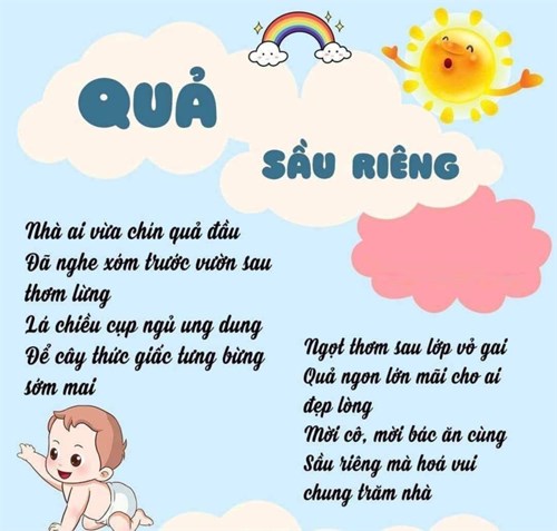 Bài thơ: Quả sầu riêng
