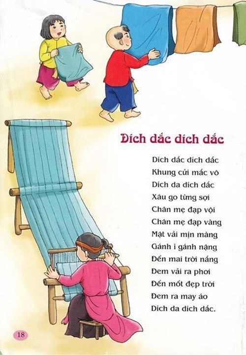 Bài đồng dao: Dích dắc, dích dắc
