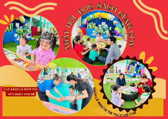 Ngày hội  Đọc sách cùng con 