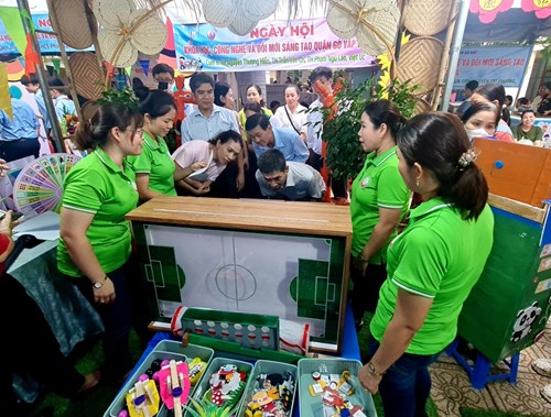 Hội thi khoa học công nghệ và đổi mới sáng tạo quận Gò Vấp năm 2024.