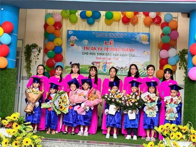 LỄ TRI ÂN VÀ TRƯỞNG THÀNH
Trường Mầm non Hương Sen
