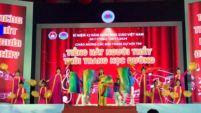 Cuộc thi “Tiếng hát người thầy”, Chào mừng kỷ niệm 42 năm Ngày Nhà Giáo Việt Nam ( 20/11/1982 - 20/11/2024)
