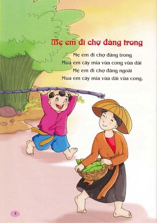 14 bài đồng dao hay cho bé