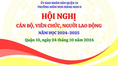 💐Ngày 24/10/2024 Trường MN Măng non II tổ chức Hội nghị Cán bộ,  Viên chức, người lao động năm học 2024 - 2025 nhằm đánh giá quá trình hoạt động của nhà trường trong năm học vừa qua, đồng thời đề ra phương hướng, nhiệm vụ năm học mới 💐