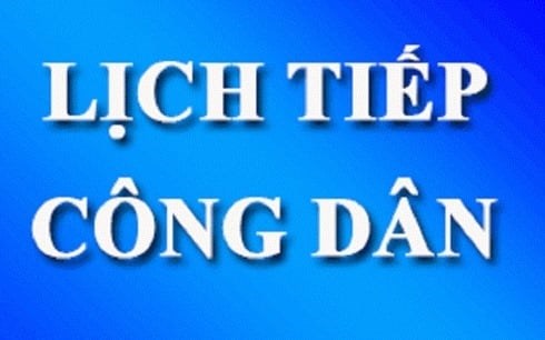 Trường Mầm non Mạ Non thông báo tiếp công dân năm 2025