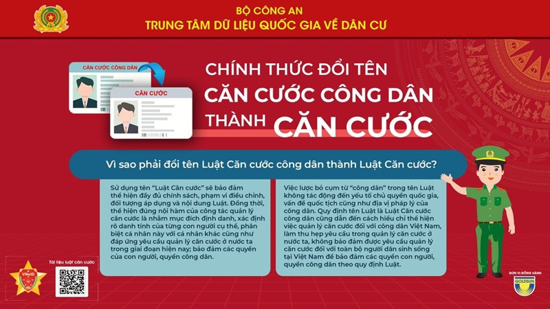 Tuyên truyền những điểm mới của Luật căn cước năm 2023