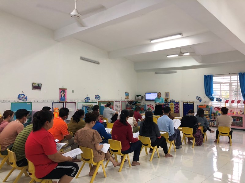 Họp Cha mẹ học sinh cuối năm phổ biến công tác tuyển sinh đầu cấp năm học 2024-2025