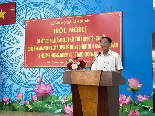 Sáng ngày 05/6/2024 chi bộ tham dự Hội nghị sơ kết 06 tháng đầu năm và phương hướng 6 tháng cuối năm