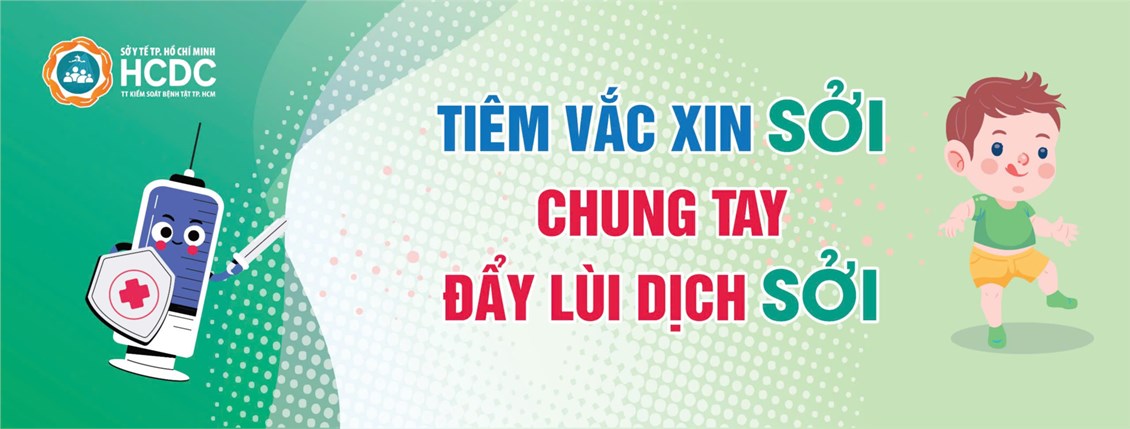 Tiêm vắc xin Sởi chung tay đẩy lùi dịch bệnh