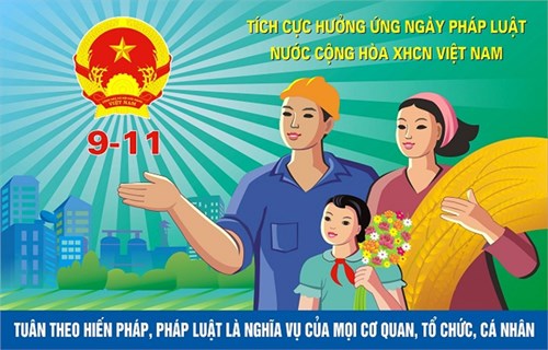Hưởng ứng Ngày Pháp luật Việt Nam (9/11)